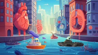 Illustration lymphocyte