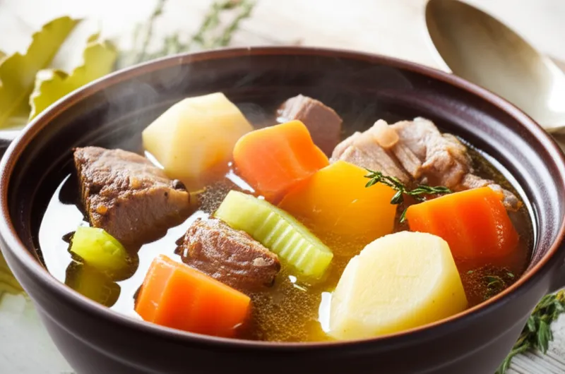 Illustration visuelle du mot « soup » - Soupe