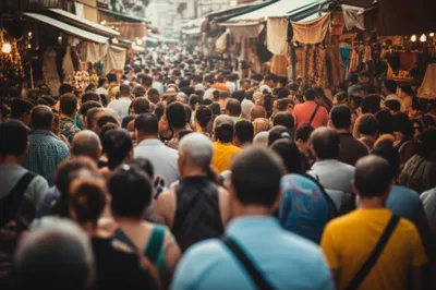 Illustration jostling