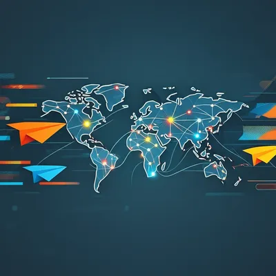 Illustration courier - Image 1