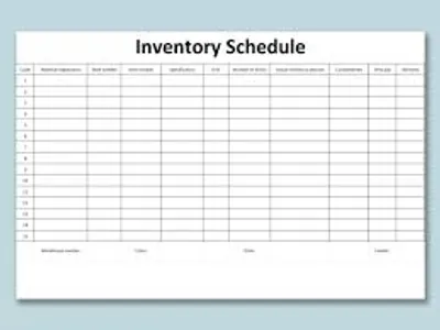 Illustration schedule - Image 3