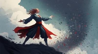 Illustration gusty - Image 1