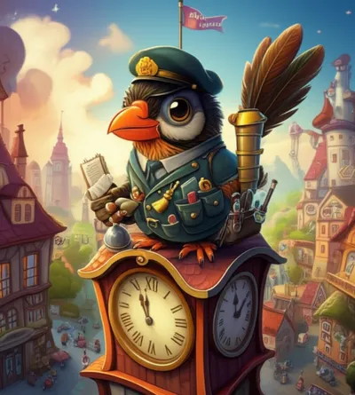 Illustration waiter - Image 1