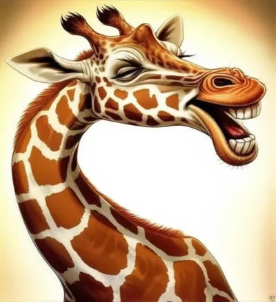 Illustration giraffe - Image 1