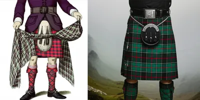 Illustration kilts - Image 1
