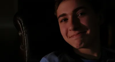 Illustration smirking