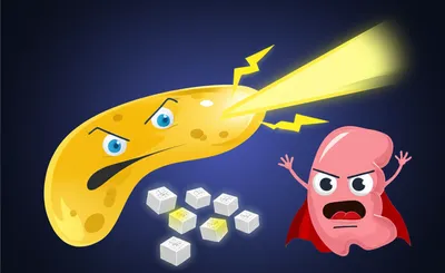 Illustration glucagon