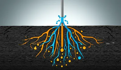Illustration fracking
