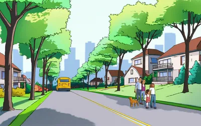 Illustration outskirts