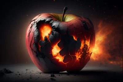 Illustration burnt - Image 1