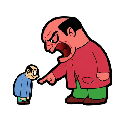 Illustration hectoring