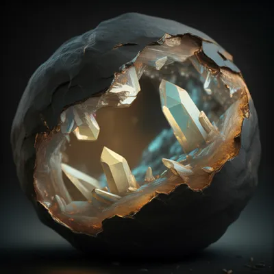 Illustration crystals - Image 1