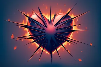 Illustration burn - Image 1