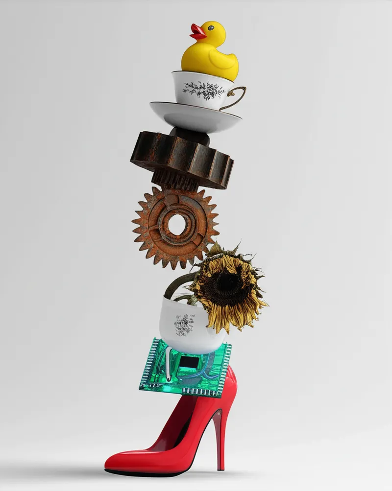 Illustration visuelle de bizarrerie: Bizarre, bizarrerie - Image 1