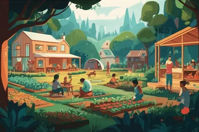 Illustration communities - Image 1