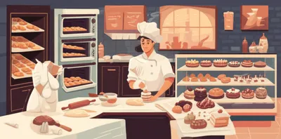 Illustration pastries - Image 1