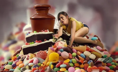 Illustration overindulgence