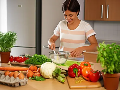 Illustration visuelle du mot « homemade » - Fait maison