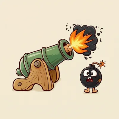 Illustration backfired