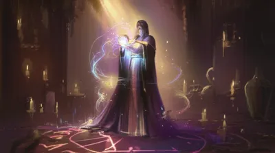 Illustration magician