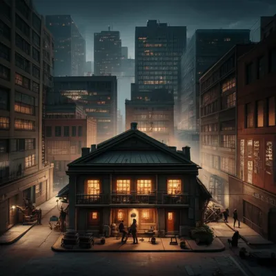 Illustration boutiques - Image 1