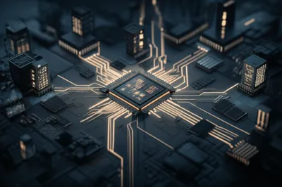 Illustration motherboard