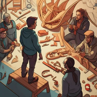 Illustration supervises