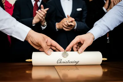 Illustration christening - Image 1