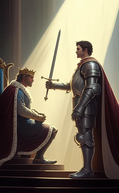 Illustration knights - Image 1