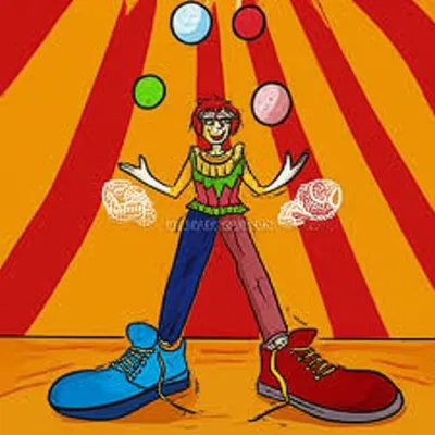 Illustration clown - Image 1