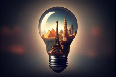 Illustration globe - Image 1