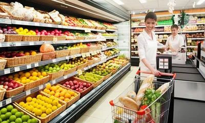 Illustration grocer - Image 1
