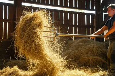 Illustration hayfork - Image 1