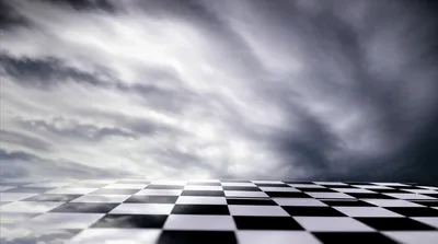 Illustration chequered - Image 1