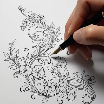Illustration flourishing - Image 1