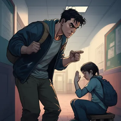 Illustration bullies - Image 1