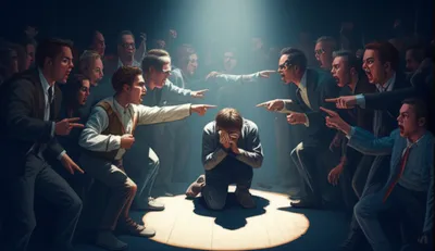 Illustration shame - Image 1