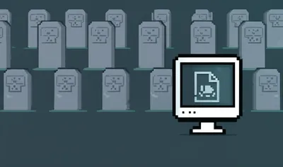 Illustration tombstone - Image 1