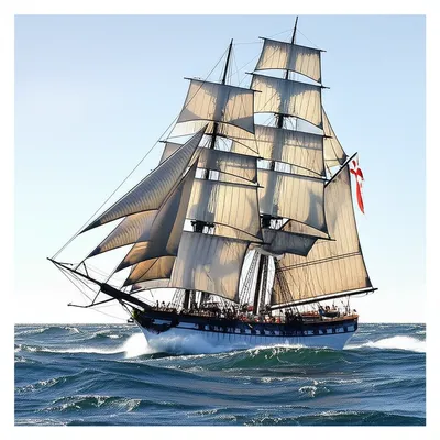 Illustration sailing - Image 1