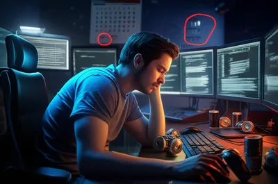 Illustration crunch - Image 1