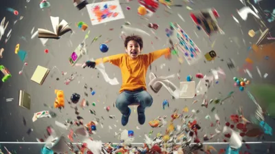 Illustration hyperactivity