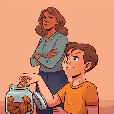 Illustration busted - Image 1