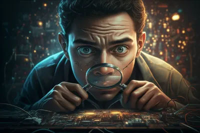 Illustration geeking - Image 1