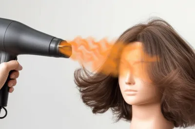 Illustration hairdryer