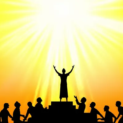 Illustration exalting - Image 1