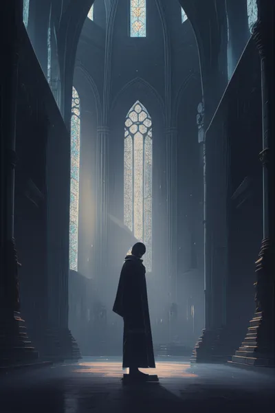 Illustration solemn - Image 1