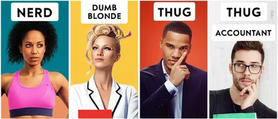 Illustration stereotyped