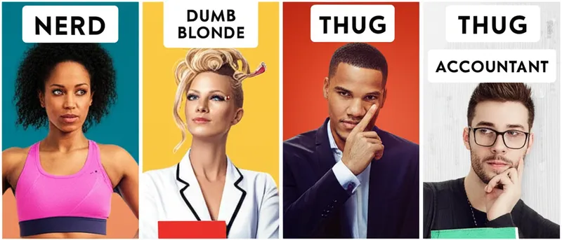 stereotyped background