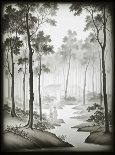 Illustration lithophane