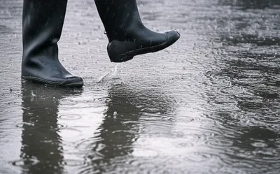 Illustration galoshes